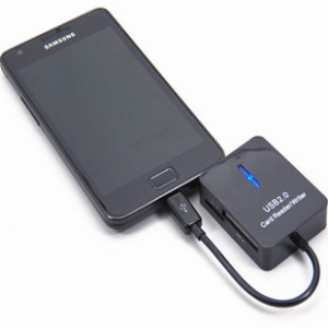 Galaxy Sシリーズ/Note/HTC/NUXUS 用OTG 5in1 microUSB-カードリーダー☆For Mobile Phone