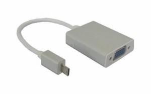 Galaxy S4/S3/note2対応 MHL  to VGA 変換アダプタ☆Micro USB to VGA オス-メス 音声サポート付