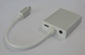 Galaxy S3/S4/note2対応 MHL  to VGA 変換アダプタ☆Micro USB to VGA オス-メス 音声サポート付