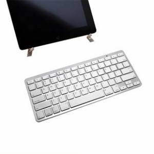 【送料無料】APPLE Mac/iPad対応 Bluetooth  キーボード  単4×2本仕様