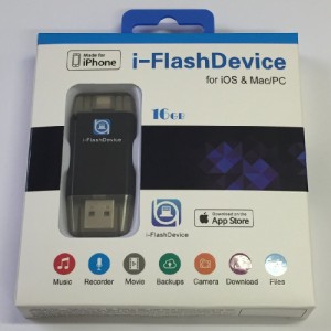 【送料無料】【Apple MFI認証】 Lightning＆Drive USB 全シリーズ対応i-FlashDrive/Device HD内蔵メモリ16GB For  [iOS9対応]