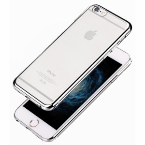 【送料無料】】iPhone7 plus ケース TPUメッキ加工 ソフトタイプ 超薄型 耐衝撃 最軽量 一体型 耐久性が高い アイフォン 7plus対応