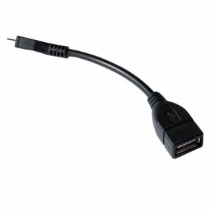 【送料無料】タブレッド/スマホ用 microUSB(オス)-USB(メス) 変換OTGケーブル