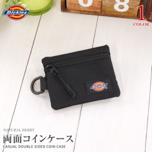 Dickies ディッキーズ 両面コインケース 小銭入れ 小物ケース ブラック 80238600 アウトドア キャンプ ユニセックス カジュアル