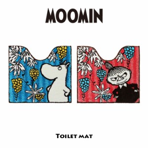 トイレマット ムーミン MOOMIN グッズ ふわふわ おしゃれ 北欧 トイレ用マット 洗える 足元マット ロストインザバレー リトルミイ