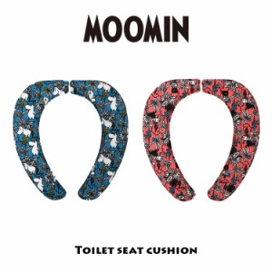 便座シート 便座カバー ムーミン MOOMIN グッズ トイレ 便座クッション ふわふわ 簡単取付け 便座に貼るだけ おしゃれ 北欧 洗える ロス