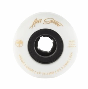 ARBOR アーバー　スケート　スライドウィール　Spud - Axel Serrat　64mm ホワイト　　　