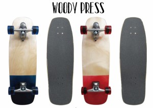 サーフスケート　WOODY PRESS  WOODY31 スノーボード　オフトレ　カーバー　スケボー