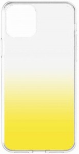 13時まで決済完了で当日発送（土日祝除く）simplism トリニティ 2019 iPhone 11 [GLASSICA] 背面ガラスケース クリアイエロー TR-IP19M-C