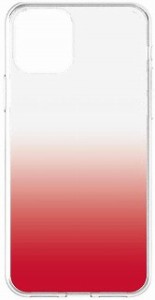 13時まで決済完了で当日発送（土日祝除く）simplism トリニティ 2019 iPhone 11 [GLASSICA] 背面ガラスケース クリアレッド TR-IP19M-CGC