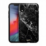 13時まで決済完了で当日発送（土日祝除く）LAUT iPhone XR用 HUEX ELEMENTS ケース（マーブルブラック）LAUT(ラウト) LAUT_IP18-M_HXE_MB