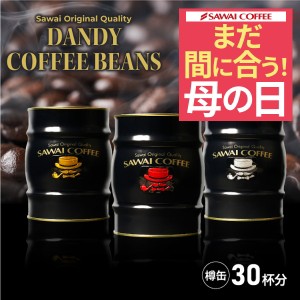 まだ間に合う 送料無料 コーヒー コーヒー豆 ギフト プレゼント コーヒーギフト 珈琲 おしゃれ DANDYなコーヒー豆樽ギフト