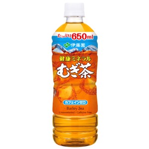 送料無料 伊藤園 健康ミネラルむぎ茶 ペットボトル ６５０mlｘ２４本セット 代金引換便不可品