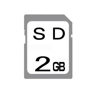 送料無料 SDカード 2GB  2ギガ　お得ｘ１枚