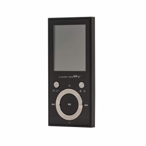 MP3プレーヤー Bluetooth4.1 microSD対応 FMラジオ/ボイスレコーダー搭載 16GB内蔵 ブラック グリーンハウス GH-KANABTS16-BK/2049