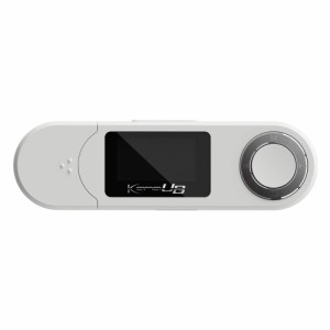 MP3プレーヤー KANA 内蔵16GB FMラジオ/ボイスレコーダー搭載 ホワイト  グリーンハウス　GH-KANAUBS16-WH/1660