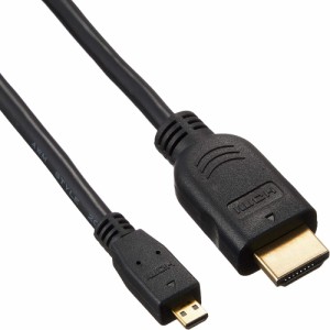 送料無料 HDMI→microHDM 変換ケーブル HDMIケーブル ハイスピード ver1.4対応  1.8m 変換名人 HDMI-MC18G2/4694