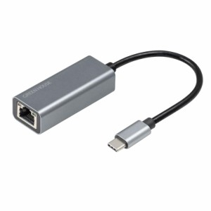 送料無料 LANアダプタ USB3.2 Gen1対応 ギガビット USB Type-C LAN アダプター アダプタ 変換 有線LAN ケーブル グリーンハウス GH-ULACB