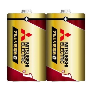 送料無料 単１アルカリ電池 単一乾電池 三菱 日本製 LR20GR/2S/0824 ２個組ｘ７パック/卸