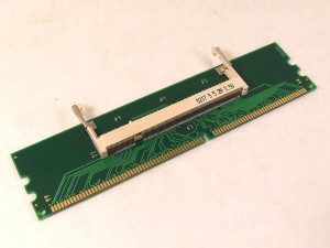 RAMアダプタ SODIMM→DIMM DDR1用 DDR1-SO 変換名人 4571284889910