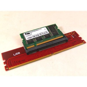 RAMアダプタ SODIMM→DIMM DDR2用 DDR2-SO 変換名人 4571284889927/送料無料メール便