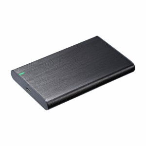 外付けドライブケース 2.5インチ USB3.1 Gen.2対応 HDD/SSD外付ケース グリーンハウス ブラック GH-HDCU325A-BK/1500