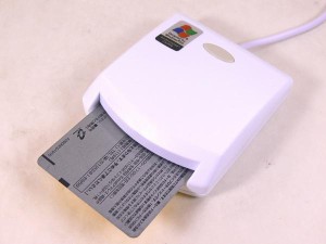 ICカードリーダー/ライター 接触型 各種申請に住民基本台帳カード マイナンバーカード e-Taxなど