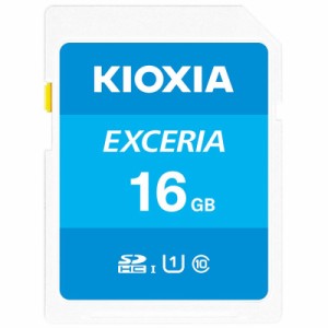 KIOXIA (旧東芝) SDカード SDHC 16GB 16ギガ CLASS10 UHS-I  過渡期につき柄変更あり