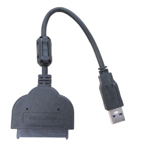 SATA-USB3.0 変換ケーブル SSD/HDD用 2.5インチ専用 ノイズフィルター付き HIDISC VVD-U3SATANR/0087