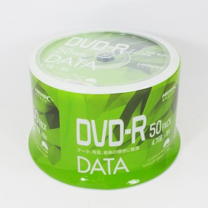 DVD-R 50枚 データ用 4.7GB 16倍速 HIDISC VVDDR47JP50/0705 ｘ１個