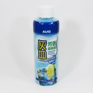 灰皿芳香消臭剤 マイナスイオン 180ml 日本製 AUG ソーダスカッシュの香り E-78