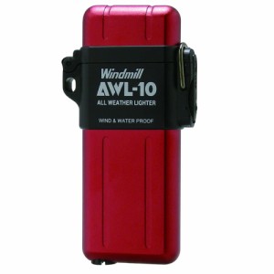 送料無料  ターボライター AWL-10 ウインドミル レッド/5617