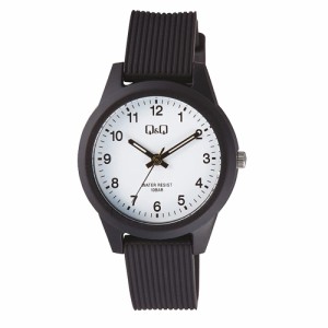 送料無料 シチズン 腕時計 アナログ 日本製ムーブメント 10気圧防水 ウレタンベルト ブラック  男女兼用 V01A-016VK/6257