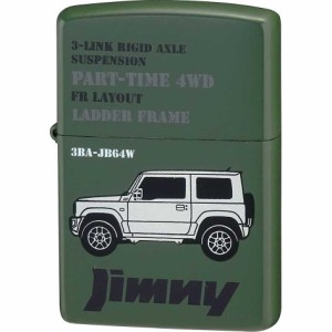 ジッポー オイルライター スズキ ジムニー JIMNY JB64W JB64W 四駆 マットラッカーグリーンｘ１個