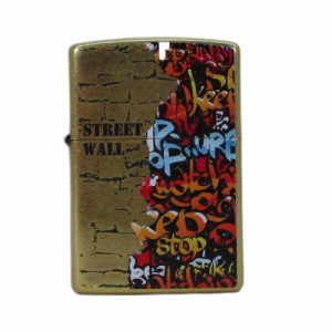 送料無料 ジッポー  オイルライター カラフルでファンキーなデザイン  STREET WALL SW-KB