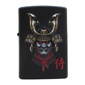 送料無料 ジッポー オイルライター USA Zippo 和柄シリーズ 侍 Z218-107669