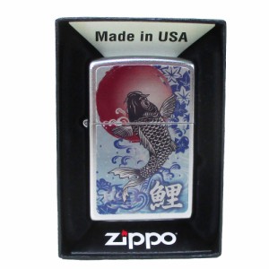 ZIPPO ジッポー オイルライター USA Zippo 和柄シリーズ 千万両 招き猫 Z207-107672＆ギフトボックスセット（オイル＋フリント+BOX）/送料無料