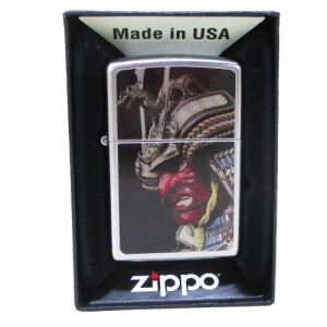 送料無料メール便 ジッポー オイルライター USA Zippo 和柄シリーズ 武士 兜 SP-KD ポイント消化