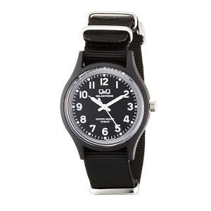 シチズン 腕時計 紳士/メンズ アナログ ソーラー電源 10気圧防水 ナイロンベルト ブラック E05A-001VK/7100ｘ１本