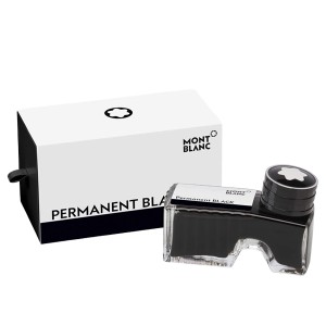 ボトルインク モンブラン Montblanc 万年筆用インク パーマネントブラック 60ml/128196 正規輸入品ｘ１個