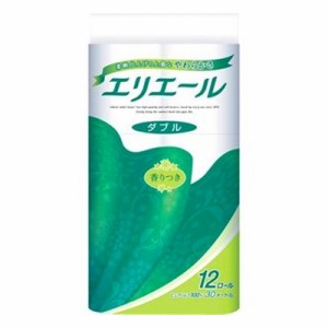 大王製紙 エリエール トイレットペーパー ダブル 30m 12ロール×6パック 送料無料 00396