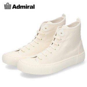 Admiral アドミラル メンズ スニーカー BEATTY HI ビーティー HI SJAD2102 ホワイト コットンツイル セール