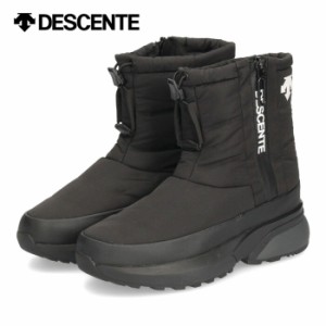 デサント レディース ブーツ 防水 防寒 10 DM1UJD10BK ウィンターブーツ ブラック 靴 DESCENTE ACTIVE WINTER BOOTS 黒