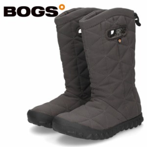 BOGS ボグス スノーブーツ レディース ウィンターブーツ 防水 防寒 防滑 B-MOC HIGH 78940S ダークグレー 靴