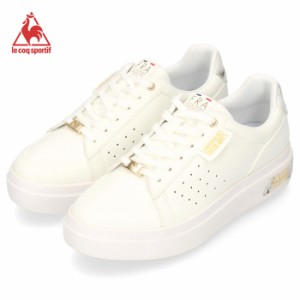 ルコック スニーカー レディース シューズ 防水 le coq sportif ルコック スポルティフ LA セーヴル PF 50 ホワイト QL3UJC50WH 晴雨兼用