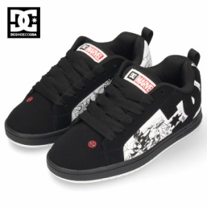 DC Shoes スニーカー メンズ ディーシーシューズ DP CT GRAFFIK DM226102 デッドプール コート グラフィック XKWR ブラック ホワイト レ