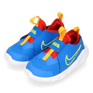 ナイキ キッズ ベビー スニーカー フレックス ランナー 2 TDV DJ6039-402 ブルー NIKE FLEX RUNNER 2 (TDV) 子供 スリップオン スリッポ