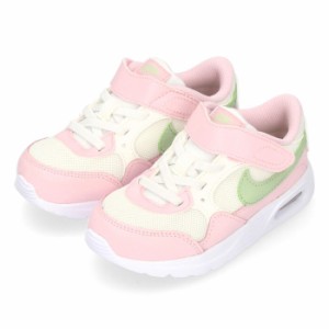 NIKE ナイキ スニーカー キッズ ベビー シューズ CZ5361-110 エア マックス SC TDV ホワイト ピンク 子供靴 ベルクロ セール