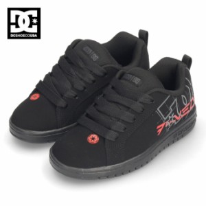 DC Shoes ディーシーシューズ スニーカー キッズ 男の子 スターウォーズ KS SW CT GRAFFIK DK222101 銀河帝国軍 靴ひも ブラック/レッド 