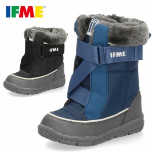 IFME イフミー ブーツ キッズ ウィンターブーツ 20-3907 ブラック ネイビー 防寒 撥水 雨の日 雪 スノーブーツ 男の子 女の子 靴 子供 セ